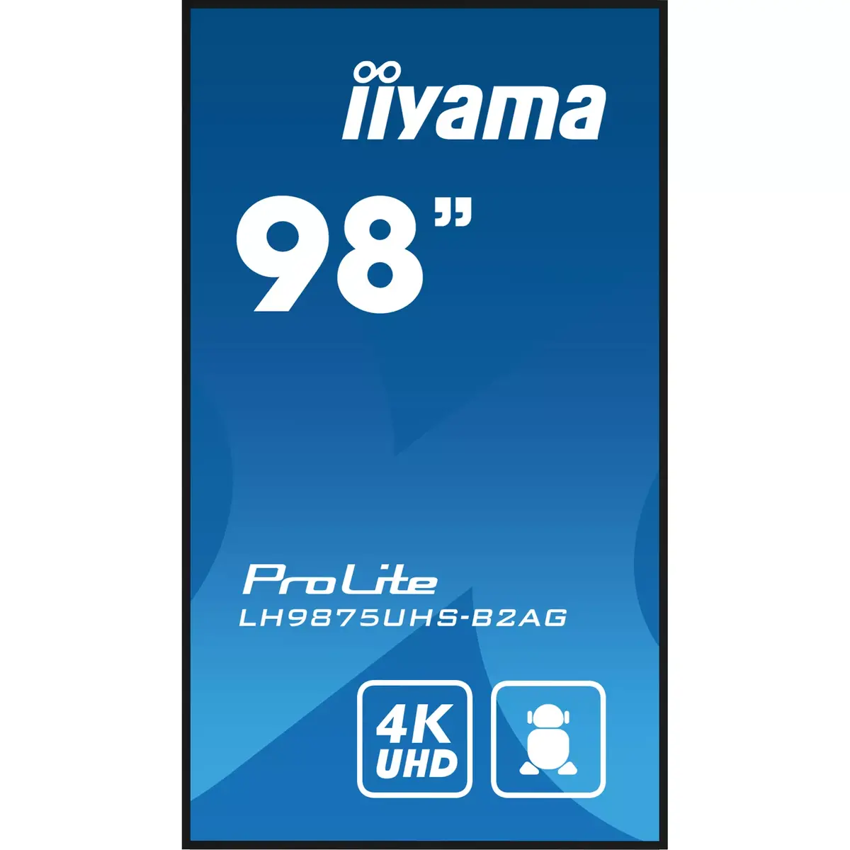 Digitālā reklāmas panelis iiyama LH9875UHS-B2AG Photo 2