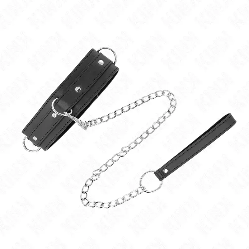 Necklace with leash KINK 3 Ring adjustable 38–49 cm Photo 4