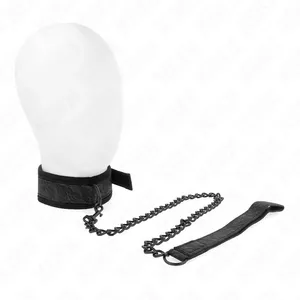 Collar with Leash KINK BASIC MODEL 77 cm adjustable collar 34–54 cm
