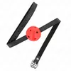 Кляп-шар KINK SIMPLICITY RED 4,5 см дышащий Photo 2