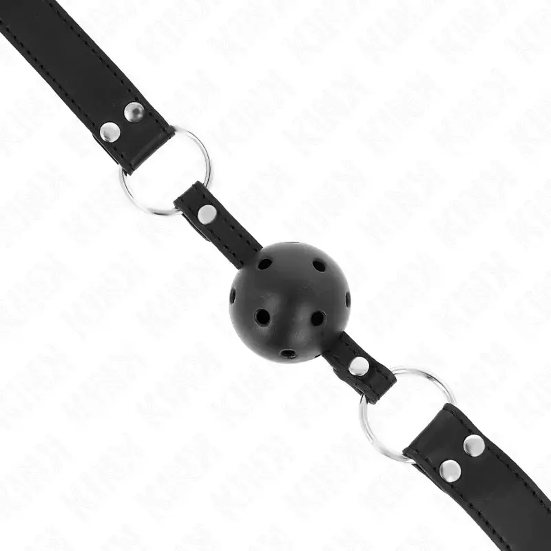 Кляп-шар KINK Breathable 4 см, регулируемый 42–58 см Photo 4