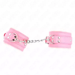 Rokudzelži KINK Ar vilnas oderi Rozā Regulējami 17-29 cm x 6 cm