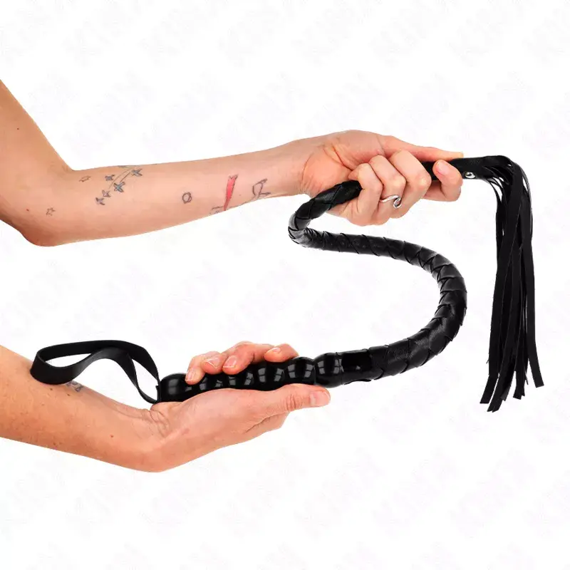 Whip KINK beaded snake whip 80 cm D-240686 Photo 3