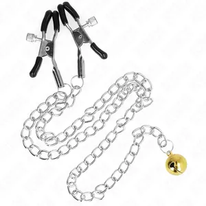 Nipple clamps KINK D-240990, 30 cm chain with bells