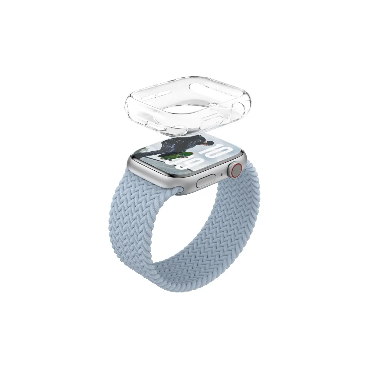 PanzerGlass SAFE. caurspīdīgs TPU bamperis Apple