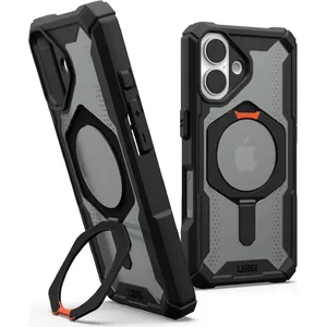 Чехол Urban Armor Gear Plasma XTE iPhone 16 15.5 см Черный Оранжевый