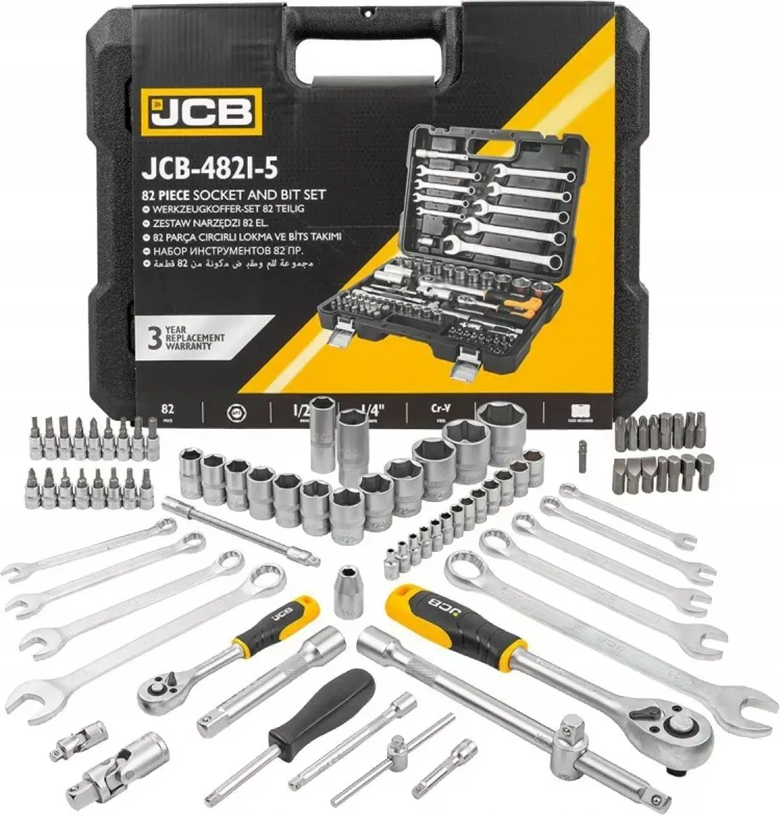 Tool kit JCB 4821-5 — 39 pieces Photo 4