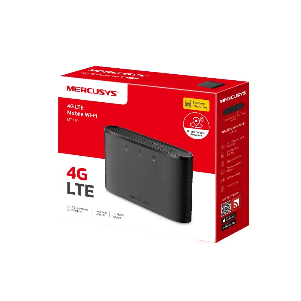 Mobilais tīkla maršrutētājs Mercusys 4G LTE Mobile Wi-Fi Photo 9