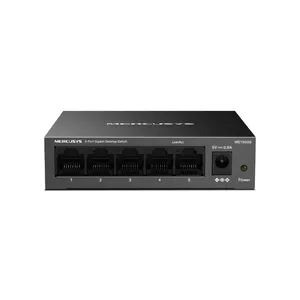 Mercusys MS105GS сетевой коммутатор Неуправляемый Gigabit Ethernet (10/100/1000) Черный