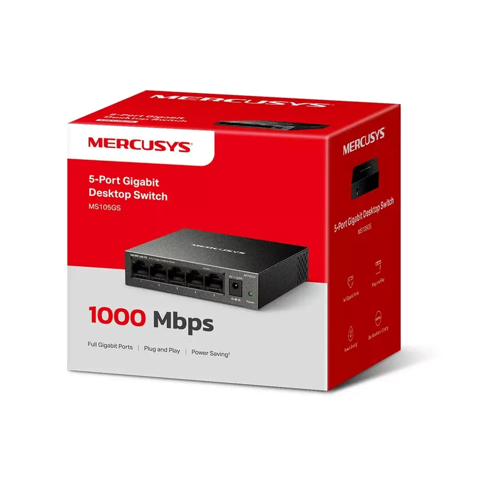 Unmanaged Switch Mercusys MS105GS Photo 6