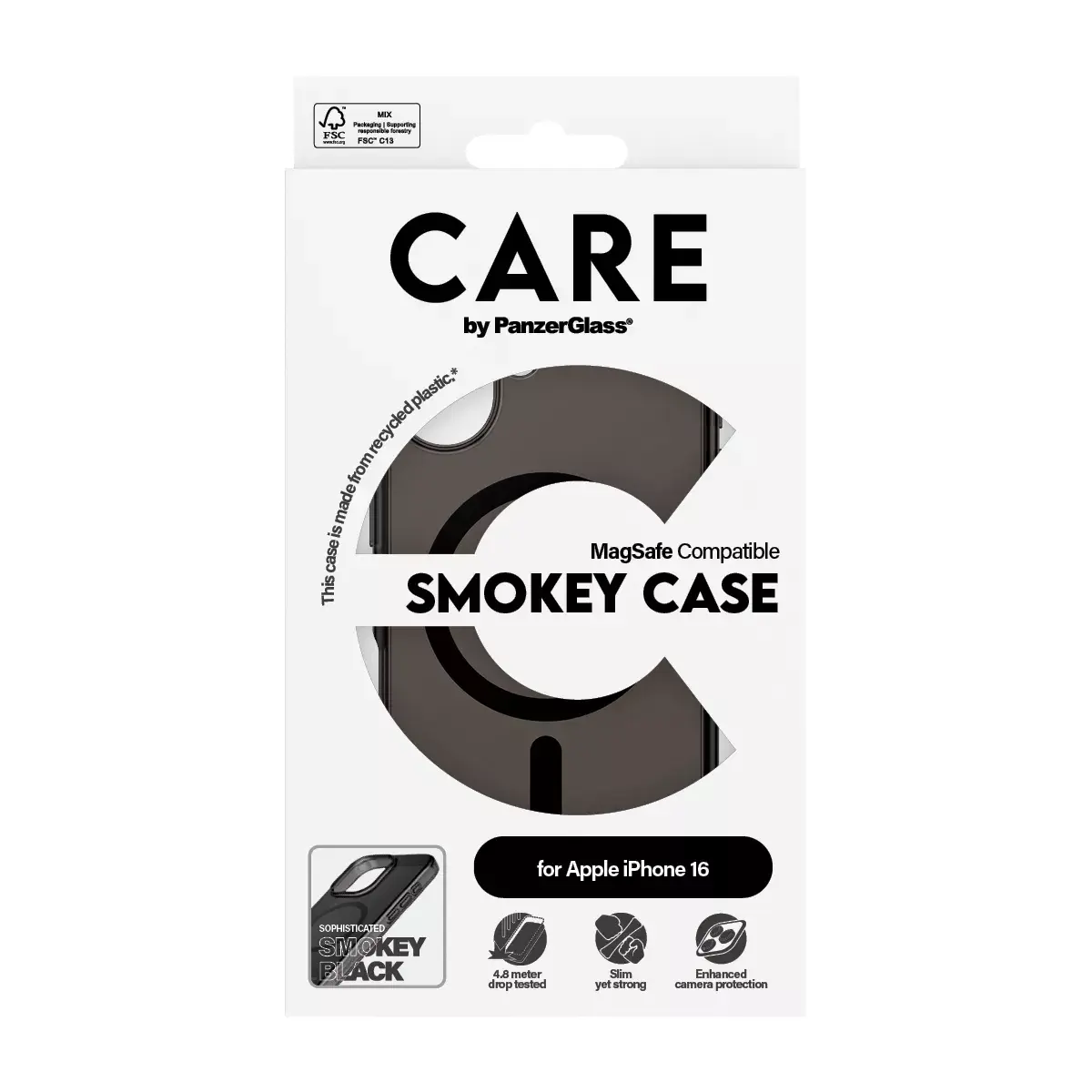 Vāks PanzerGlass CARE by Flagship Case iPhone 16 Photo 3