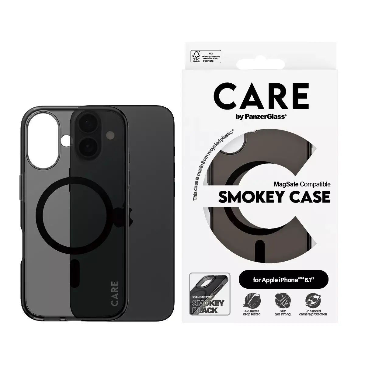 Vāks PanzerGlass CARE by Flagship Case iPhone 16 Photo 4