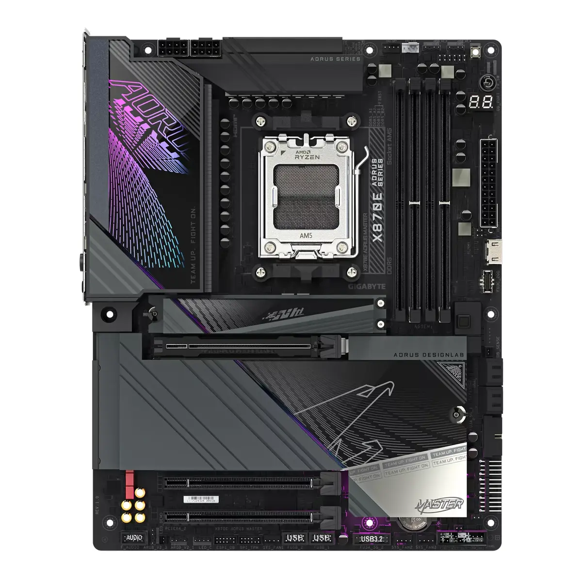 Pamatplate GIGABYTE X870E AORUS MASTER, X870E Photo 2