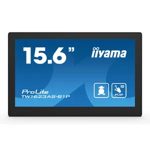Interaktīvā plakne iiyama TW1623AS-B1P 15.6" Skārienekrāns Double Full HD 1920 x 1080