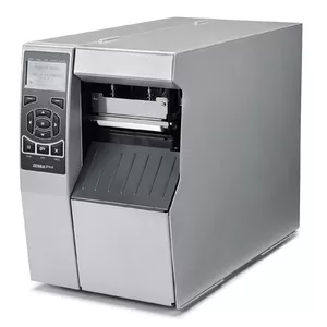 Etiķešu printeris Zebra ZT510 termotransfera 300×300 DPI, 305 mm/s, drukas platums 104 mm, Ethernet, Bluetooth, LCD, pelēks