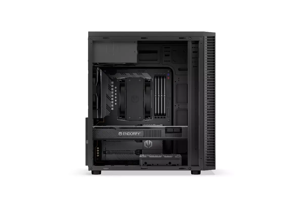 PC Case ENDORFY Armis 100 Solid Tower Black Photo 6