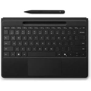 Wireless Slim Keyboard Microsoft SrPro Flex KeybWSlimPen AZBE BLACK — compact layout, slim profile