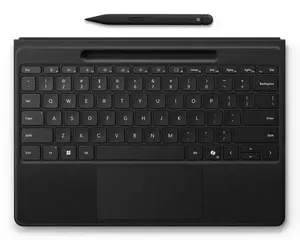 Microsoft Surface Pro Flex Wireless Keyboard with Slim Pen AZERTY Belgian Bluetooth Black