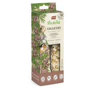 Vitapol Vita Herbal Smakers Топинамбур с пастернаком — лакомство для грызунов и кроликов, 2 шт. (90 г)