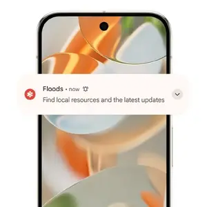 Sends crisis alerts, like for a nearby fire or flood.