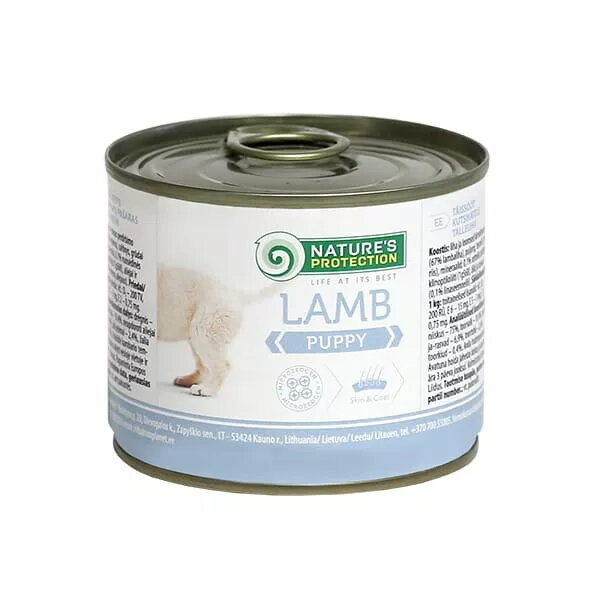 Mitrs barības produkts kucēniem nature`s protection