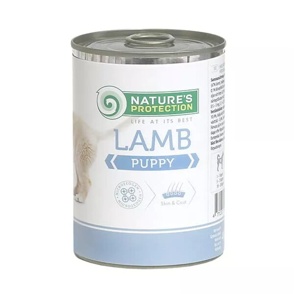 Mitrs barības produkts kucēniem nature`s protection