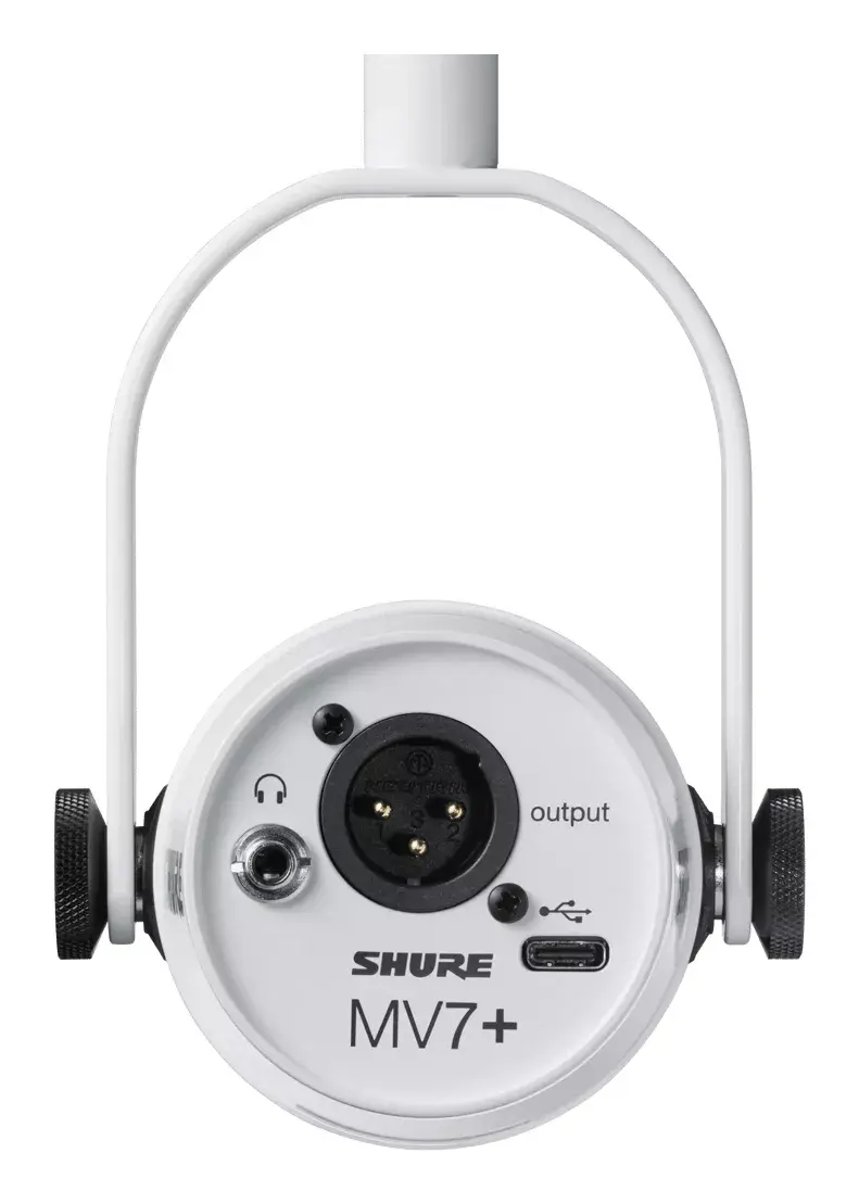 Shure MV7+-W студийный микрофон (XLR/USB) Photo 3