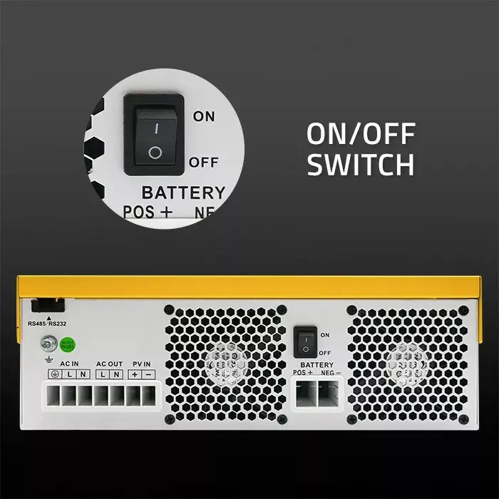 Гибридный автономный инвертор QOLTEC 3.5kVA Photo 9