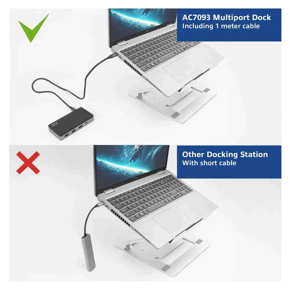 Док-станция ACT AC7093 USB-C 4K MST Photo 5