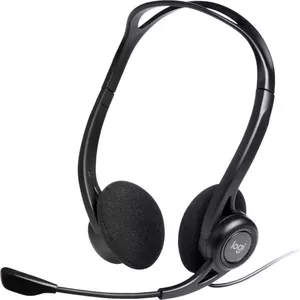 Austiņas Logitech 960 vadu USB-A melnas
