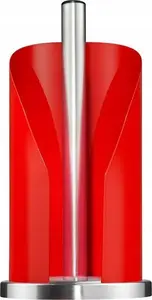 Kitchen roll holder Wesco 112778, countertop tissue paper dispenser, red