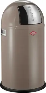 Мусорное ведро Wesco Pushboy Jr. 22 л Графит – педальное 22‑литровое ведро для дома
