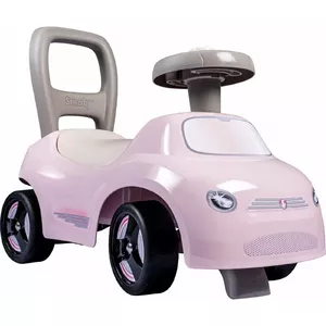 SMOBY braucamā rotaļlieta 720542WEB rozā ar ragu — bērnu bezpedāļu braucamrīks, plastikāta