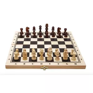 Wooden Chess Set SIMBA GAME WOODEN CHESS 606108014026 - classic travel board game