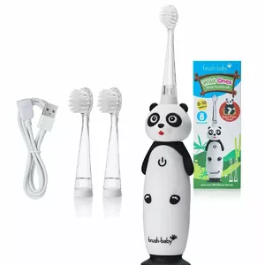 Electric toothbrush Brush-Baby BRB228 Child Black White 2 min timer