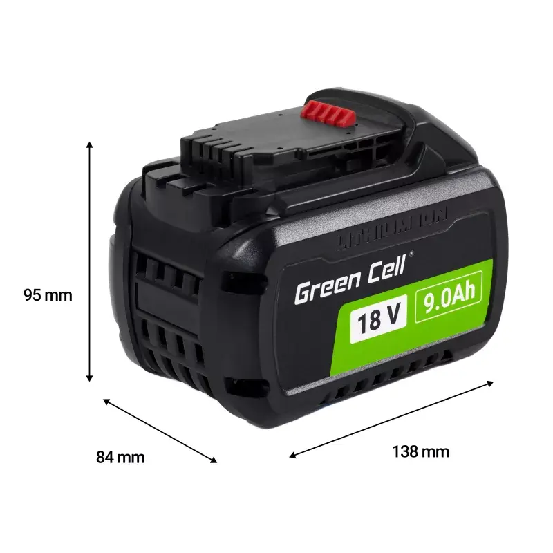 Cordless Tool Battery Green Cell PTDW18V9 Photo 4