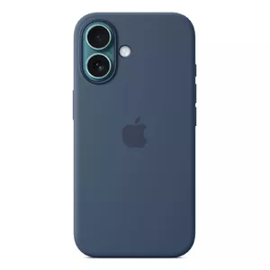 Силиконовый чехол Apple iPhone 16 MagSafe Деним 6.1"
