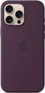 Силиконовый чехол Apple iPhone 16 Pro Max Plum MagSafe