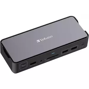 Verbatim CDS-15 Проводной USB 3.2 Gen 1 Type-C Черный Серый