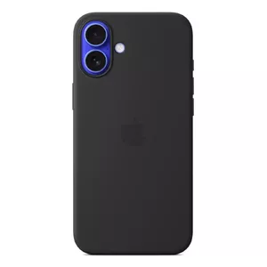 Silicone Case Cover Apple iPhone 16 Plus Black MagSafe