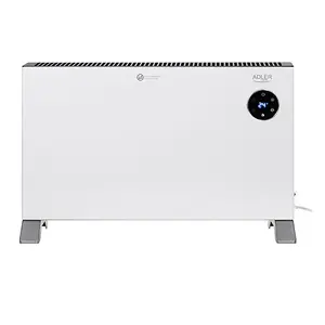 Вентиляторный электрический обогреватель Adler AD 7752 2000 Вт Внутренний Серый Белый