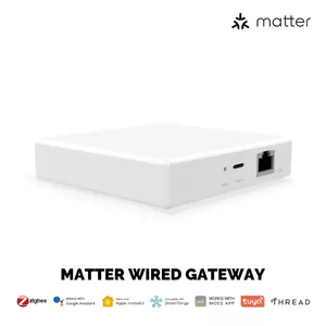 Шлюз для умного дома MOES MZHUB-MS — Tuya Zigbee Matter Thread с подключением по Wi‑Fi