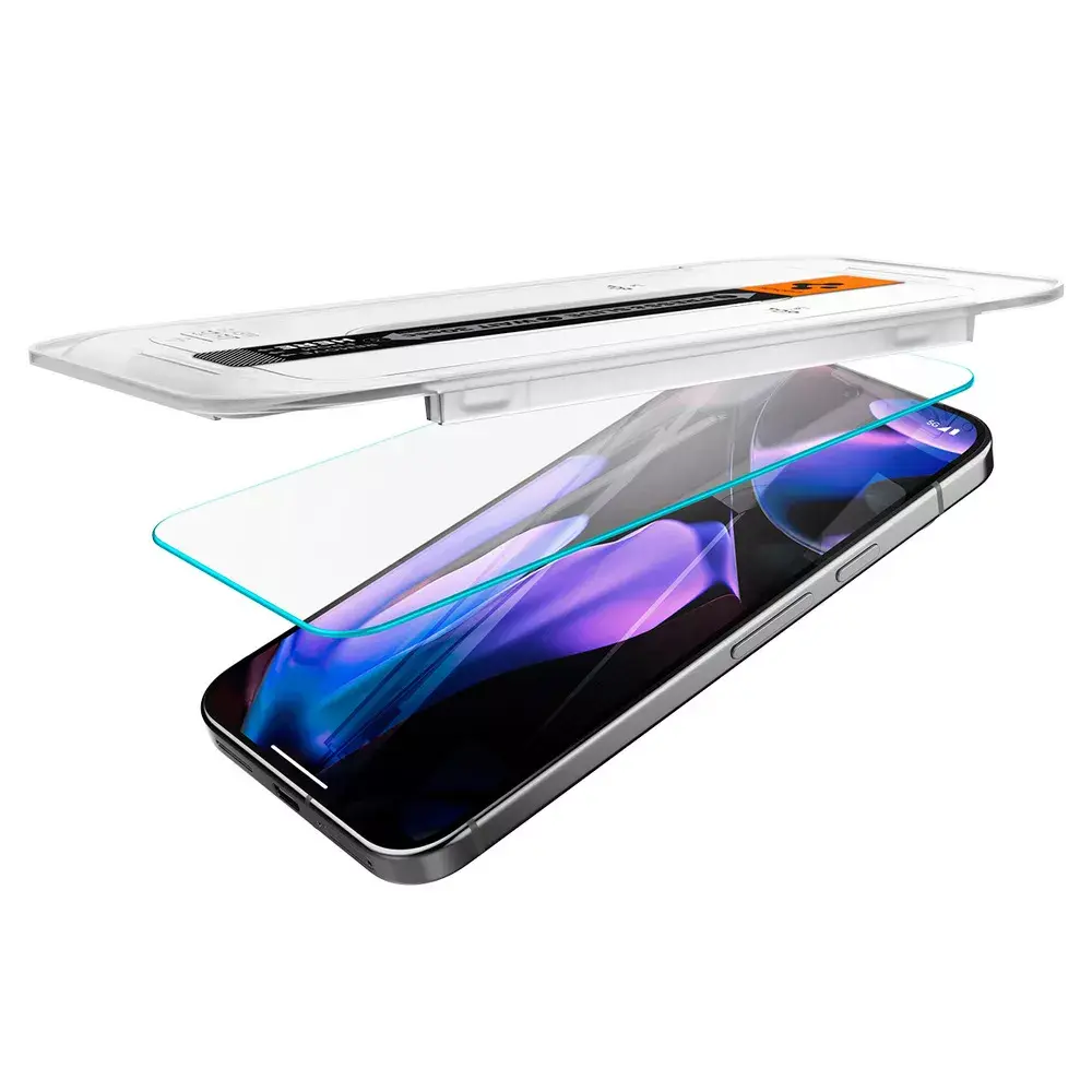 Spigen EZ Fit GLAS.tR Slim priekš Google Pixel 9 Pro XL Photo 7