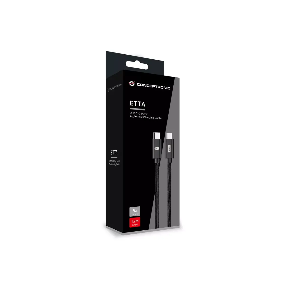 USB C-C PD 3.1 Fast Charging Cable ETTA03B20 Photo 4