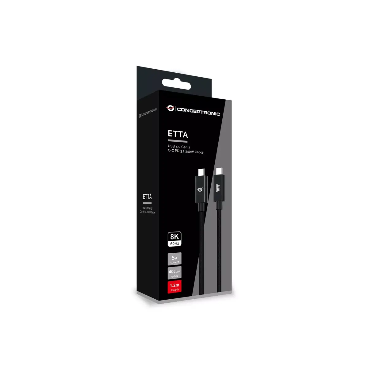 USB 4.0 Кабель ETTA04B12 Photo 4