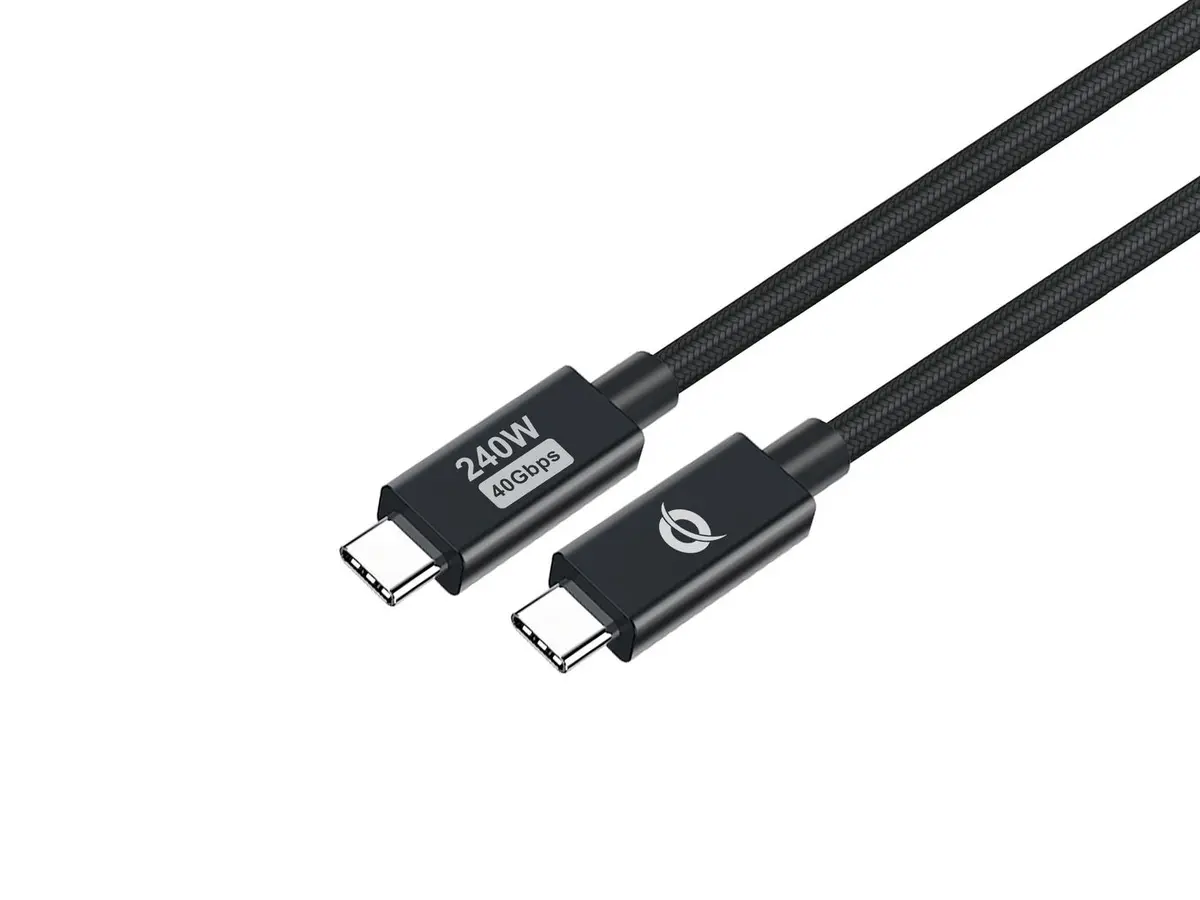 Conceptronic ETTA04B12 USB 4.0 Type-C kabelis 240W 40Gbps Photo 6