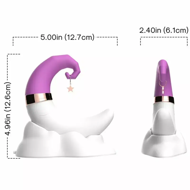 Klitorālais un G-spot stimulators ARMONY SWEETMOON PINK Waves Photo 3