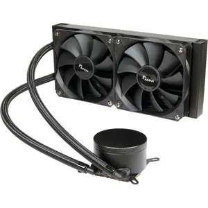 All-in-one šķidruma dzesētājs procesoram INTER-TECH Argus Iceman B-240 — 12 cm ventilators, hidrauliskais gultnis, melns