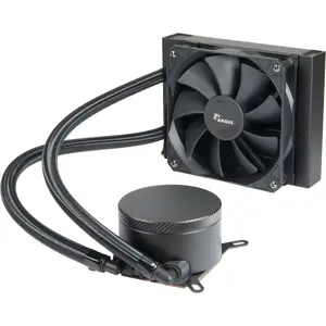 INTER-TECH Argus Iceman B-120 visu vienā šķidruma dzesētājs, 120 mm ventilators, hidrauliska gultne, melns