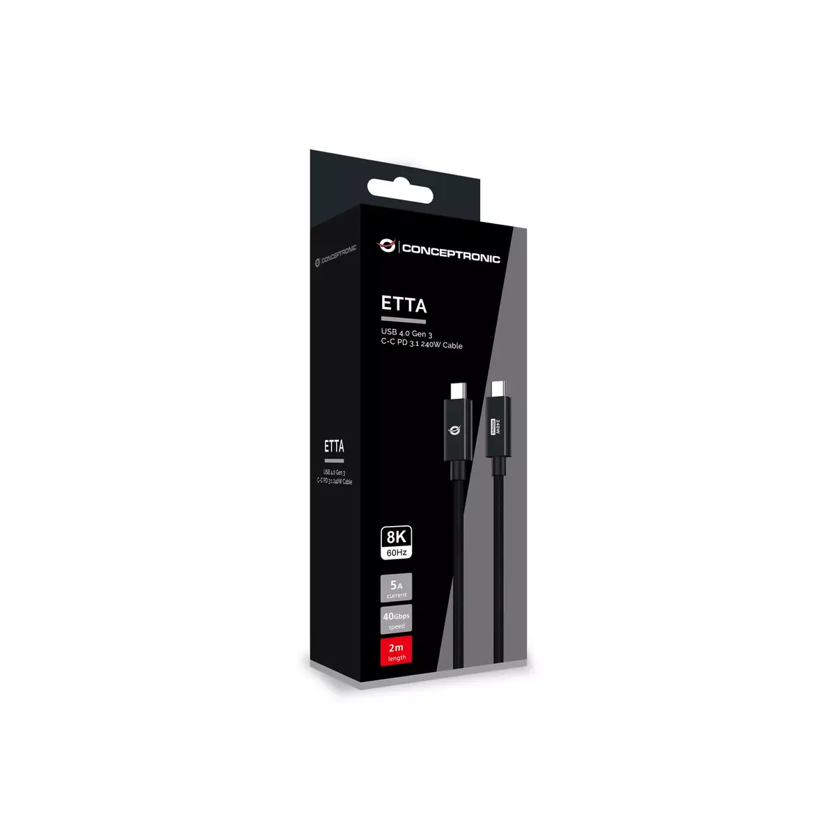 USB 4.0 Kabeļi ETTA04B20 Photo 4